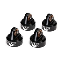 Traxxas Shock caps aluminum (black-anodized) fox shocks (4) TRX8456