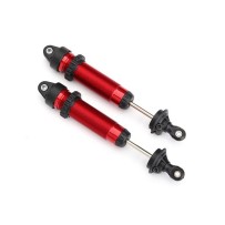 Traxxas Shocks gtr 139mm aluminum (red-anodized) (fully assembled w o springs) TRX8460R