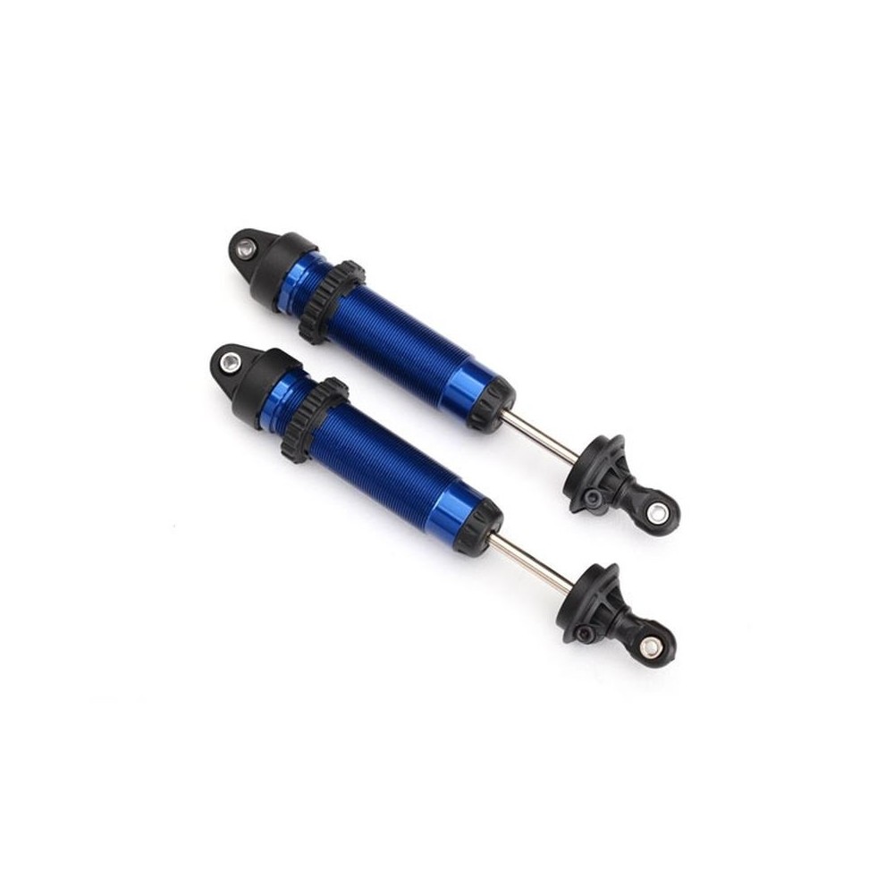 Amortiguadores GTR 139mm traseros azules Traxxas Amortiguadores GTR 139mm traseros azules Traxxas