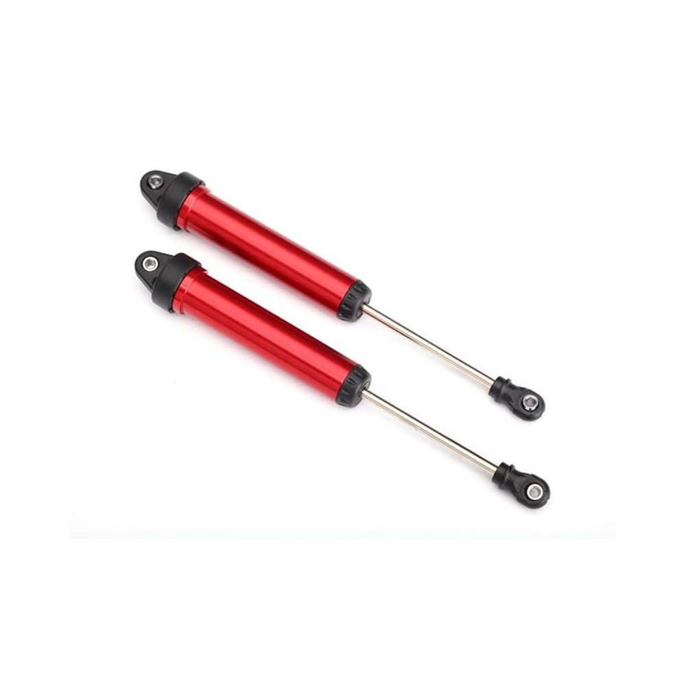 Amortiguadores GTR 160mm aluminio anodizado rojo traseros completamente ensamblados Traxxas TRX8461R Amortiguadores GTR 160mm aluminio anodizado rojo traseros completamente ensamblados Traxxas TRX8461R