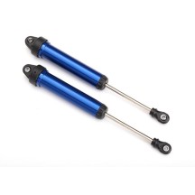 Traxxas Shocks gtr 160mm aluminum (blue-anodized) (fully assembled w o) TRX8461X