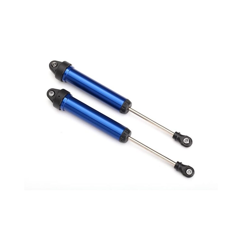 Amortiguadores GTR 160mm aluminio anodizado azul traseros completamente ensamblados Traxxas TRX8461X