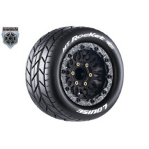 Louise RC MFT MT-ROCKET 1-10 Monster Truck Tire Set Mounted Sport LR-T3307SX
