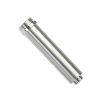 Traxxas Body gtr shock 77mm silver aluminum (rear no threads) TRX8462