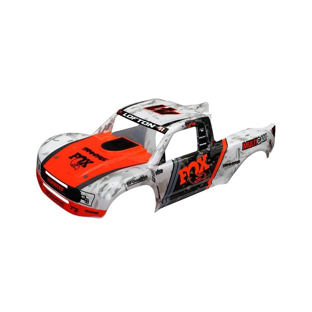 Carrocería desert racer Fox edition pintada con calcomanías Traxxas TRX8513