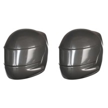 Casco de piloto gris Traxxas TRX8518