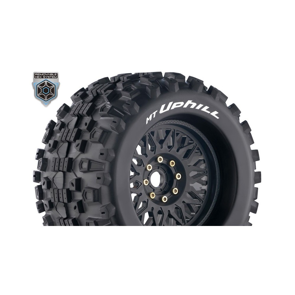 Louise RC MT-UPHILL 1-8 Monster Truck Tire Set Mounted Sport LR-T3219X Louise RC MT-UPHILL 1-8 Monster Truck Tire Set Mounted Sport LR-T3219X