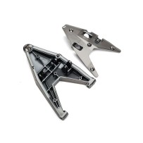 Traxxas Suspension arm lower left and arm insert (satin black chrome-plated) TRX8533X