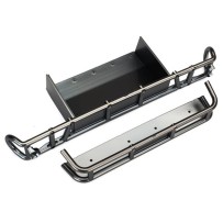 Traxxas Bumper rear bumper extension (satin black chrome-plated) TRX8536X