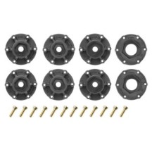 Louise RC SC-UPHILL 1-10 Short Course Tire Set Mounted Soft Black Wheels Removable 1 LR-T3223SB