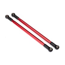 Barras de amarre traseras superiores aluminio anodizado rojo 206 mm Traxxas TRX8542R