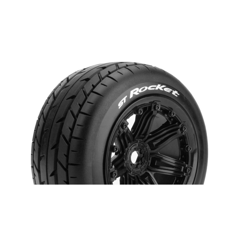 Louise RC ST-ROCKET 1-8 Stadium Truck Tire Set Mounted Sport Black 3.8 Bead Style Wheels Hex 17mm LR-T3286B Louise RC ST-ROCKET 1-8 Stadium Truck Tire Set Mounted Sport Black 3.8 Bead Style Wheels Hex 17mm LR-T3286B