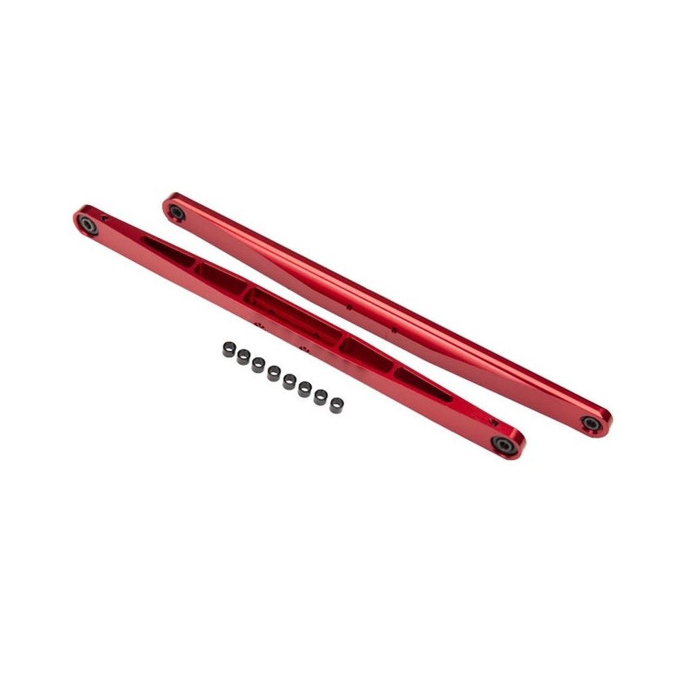 Brazos arrastre aluminio rojo Traxxas TRX8544R Brazos arrastre aluminio rojo Traxxas TRX8544R