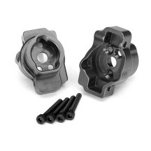 Traxxas Portal drive axle mount rear 6061-t6 aluminum (charcoal gray-anodized) TRX8256A
