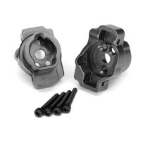 Traxxas Portal drive axle mount rear 6061-t6 aluminum (charcoal gray-anodized) TRX8256A