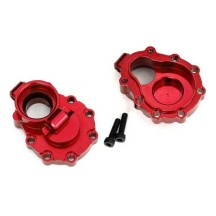 Carcasas interiores portal traseras aluminio 6061-T6 anodizado rojo juego de 2 Traxxas TRX8253R