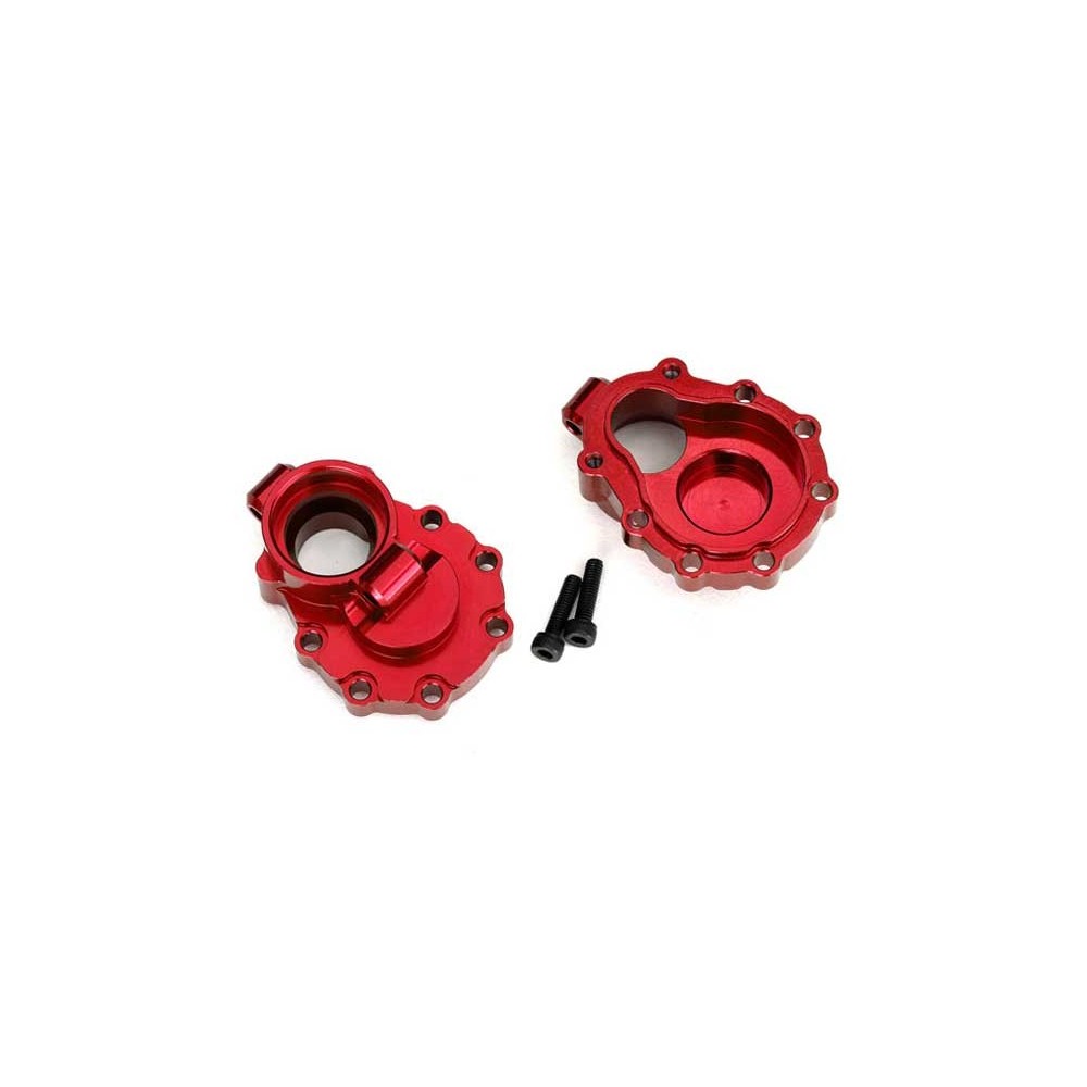 Carcasas interiores portal traseras aluminio 6061-T6 anodizado rojo juego de 2 Traxxas TRX8253R Carcasas interiores portal traseras aluminio 6061-T6 anodizado rojo juego de 2 Traxxas TRX8253R