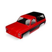 Traxxas Body Chevrolet blazer (1979) (red) (requires grille side mirrors door) TRX8130A