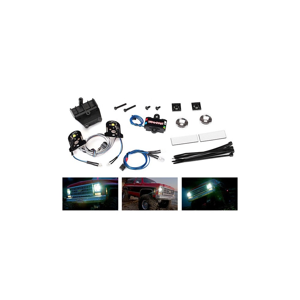Kit de luces LED faros y traseras Traxxas TRX8039 Kit de luces LED faros y traseras Traxxas TRX8039