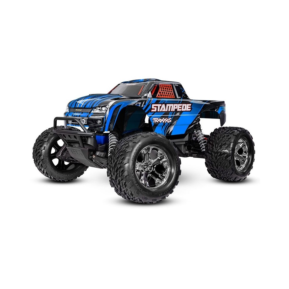 Traxxas Stampede HD 1:10 Electric XL-5 2WD RTR Monster Truck - Blue TRX36254-8BLUE Traxxas Stampede HD 1:10 Electric XL-5 2WD RTR Monster Truck - Blue TRX36254-8BLUE