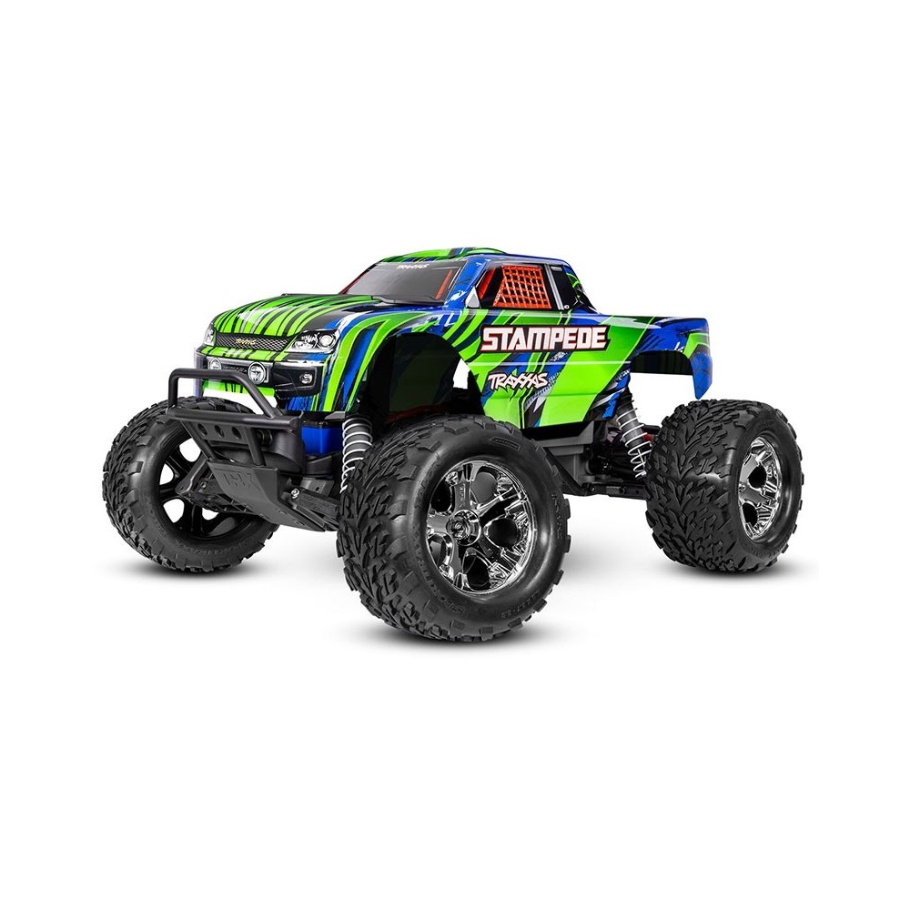 Traxxas Stampede HD 1:10 Electric XL-5 2WD RTR Monster Truck -Green TRX36254-8GRN Traxxas Stampede HD 1:10 Electric XL-5 2WD RTR Monster Truck -Green TRX36254-8GRN