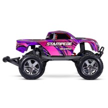 Traxxas Stampede HD 1:10 Electric XL-5 2WD RTR Monster Truck - Pink TRX36254-8PINK