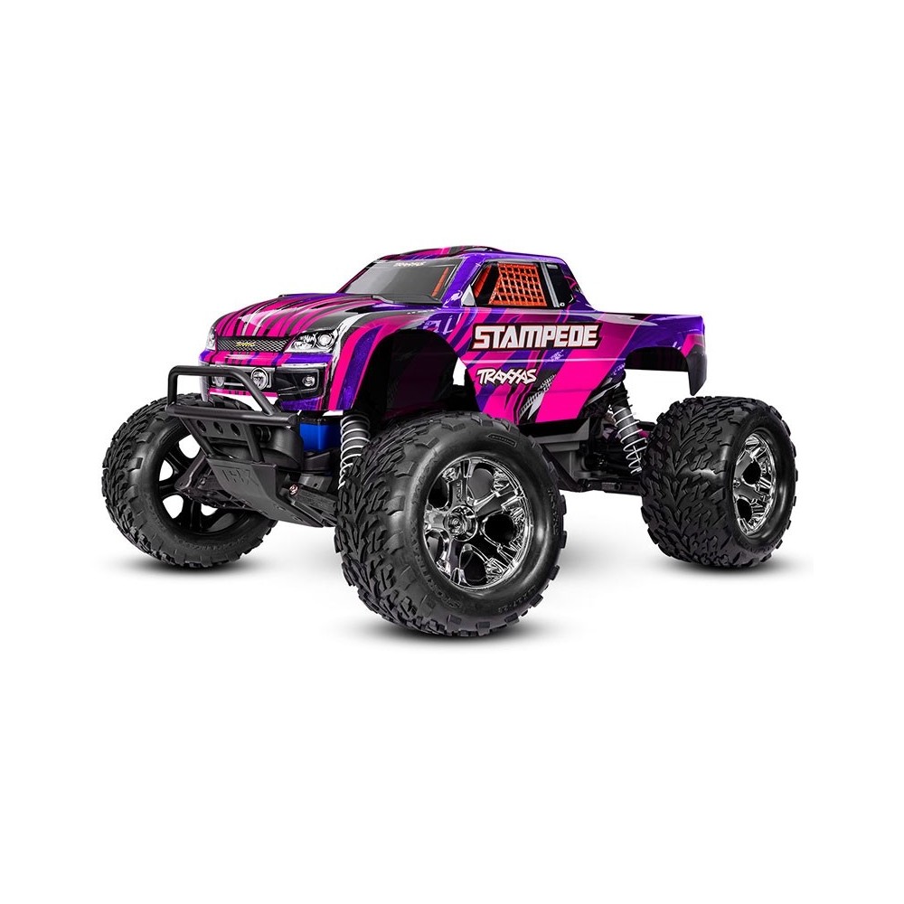 Traxxas Stampede HD 1:10 Electric XL-5 2WD RTR Monster Truck - Pink TRX36254-8PINK Traxxas Stampede HD 1:10 Electric XL-5 2WD RTR Monster Truck - Pink TRX36254-8PINK