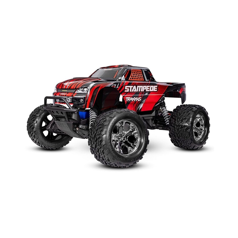 Traxxas Stampede HD 1:10 Electric XL-5 2WD RTR Monster Truck - Red TRX36254-8RED Traxxas Stampede HD 1:10 Electric XL-5 2WD RTR Monster Truck - Red TRX36254-8RED