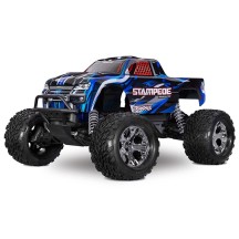 Traxxas Stampede HD BL-2S 1:10 Electric 2WD RTR Monster Truck - Blue TRX36354-4BLUE