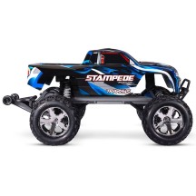 Traxxas Stampede HD BL-2S 1:10 Electric 2WD RTR Monster Truck - Blue TRX36354-4BLUE