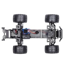 Stampede HD BL-2S 1:10 monster truck eléctrico rojo Traxxas TRX36354-4RED