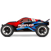 Traxxas Rustler HD 1:10 Electric XL-5 2WD RTR Stadium Truck - Red TRX37254-8RED