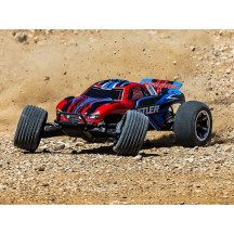 Camión stadium Rustler HD Traxxas rojo 1:10 RTR