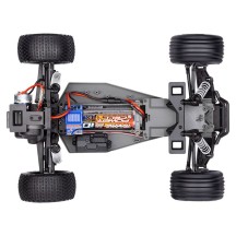 Camión stadium Rustler HD Traxxas verde 1:10 RTR