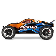 Traxxas Rustler HD 1:10 Electric XL-5 2WD RTR Stadium Truck - Orange TRX37254-8ORNG