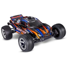 Traxxas Rustler HD BL-2S 1:10 Electric 2WD RTR Stadium Truck - Orange TRX37354-4ORNG