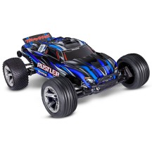Traxxas Rustler HD BL-2S 1:10 Electric 2WD RTR Stadium Truck - Blue TRX37354-4BLUE