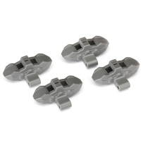 Traxxas Brake calipers front or rear (grey) (4) TRX8567
