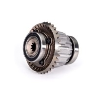 Portador de diferencial trasero aluminio montado Traxxas UDR TRX8576X