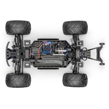 Traxxas Bigfoot 4x4 HD BL-2S 1:10 4WD RTR Monster Truck Blue TRX67134-4-BLUE