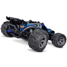 Traxxas Rustler 4x4 BL-2S 1:10 4WD RTR Brushless Stadium Truck - Blue TRX67164-4BLUE