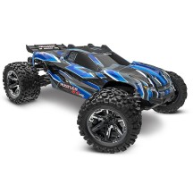 Traxxas Rustler 4X4 HD VXL 1:10 4WD RTR Brushless Electric Stadium Truck - Blue TRX67376-4BLUE