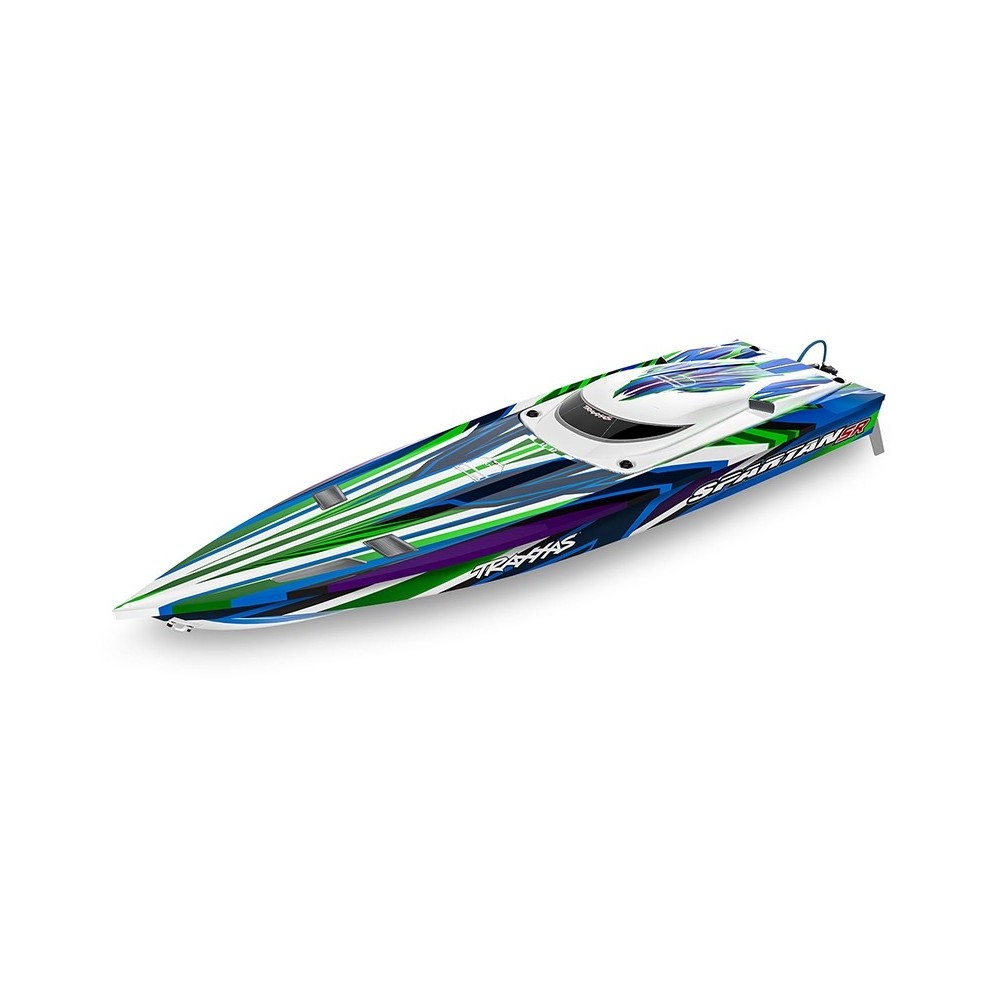 Traxxas Spartan SR VXL 1:10 36in Electric Brushless Race Boat - Green TRX103076-4GRN Traxxas Spartan SR VXL 1:10 36in Electric Brushless Race Boat - Green TRX103076-4GRN