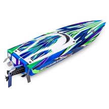 Lancha Spartan SR VXL 1:10 verde brushless Traxxas