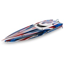 Traxxas Spartan SR VXL 1:10 36in Electric Brushless Race Boat - Red TRX103076-4RED