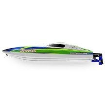 Traxxas Disruptor 4S VXL 1:10 26in Electric Brushless Race Boat with Rapid Right - Green TRX106064-4GRN