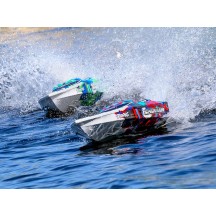Traxxas Spartan 2.4GHz TSM VXL-6S Marine, Velineon 540XL - Red TRX57076-4REDR