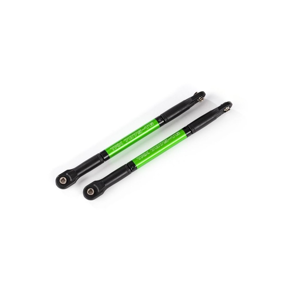 Barras de empuje aluminio verde anodizado Heavy Duty ensambladas Traxxas TRX8619G Barras de empuje aluminio verde anodizado Heavy Duty ensambladas Traxxas TRX8619G