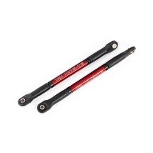 Barras de empuje aluminio rojo anodizado Heavy Duty ensambladas Traxxas TRX8619R