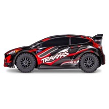 Traxxas Ford Fiesta ST Rally BL-2S Rally Car - Red TRX74154-4RED
